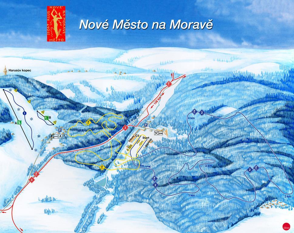 Ubytování U Kapličky Nove Mesto na Morave Esterno foto
